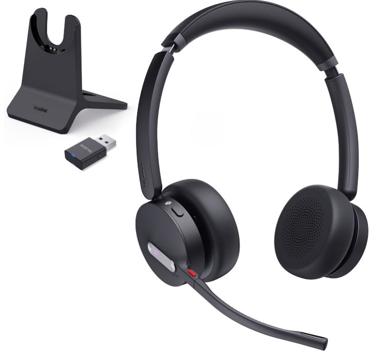 Cuffia bluetooth + rj9 + jack 3,5 mm